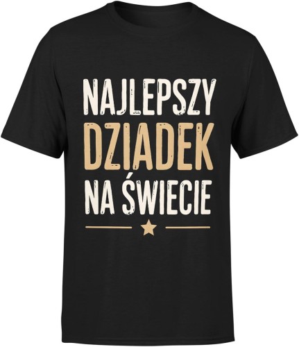 Najlepszy dziadek na świecie – klasyk na Dzień Dziadka lub urodziny Męska koszulka 