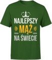 Najlepszy mąż na świecie – zabawny i ciepły motyw Męska koszulka 