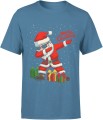Święty Mikołaj dabbing – Merry Christmas Męska koszulka 