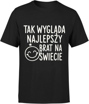 Tak wygląda najlepszy brat na świecie Męska koszulka