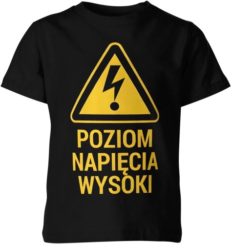 Poziom napięcia wysoki Dziecięca koszulka  