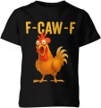 Zabawny kogut f caw f parodia fcawf Dziecięca koszulka 