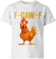 Zabawny kogut f caw f parodia fcawf Dziecięca koszulka 