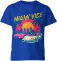 Miami Vice – retro klimat lat 80, szybkie auta i neonowe miasto Dziecięca koszulka 