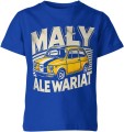 Mały ale wariat – retro samochód klasyk Fiat Dziecięca koszulka 