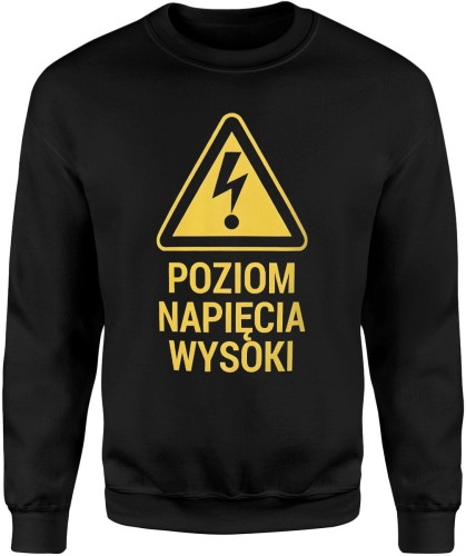 Poziom napięcia wysoki Męska bluza  