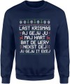 Last Krismas Maj Hart – zabawny świąteczny motyw muzyczny Męska bluza 