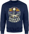Dob­rze idziemy zachód słońca podróże przygoda Męska bluza 