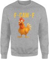 Zabawny kogut f caw f parodia fcawf Męska bluza 