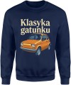 Klasyka gatunku maluch fiat 126p klasyk polska motoryzacja Męska bluza 
