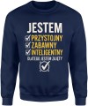 Jestem Przystojny, Zabawny, Inteligentny – Dlatego Zajęty Męska bluza 