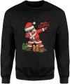 Święty Mikołaj dabbing – Merry Christmas Męska bluza  