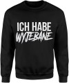 Ich habe wyjebane tekst ironiczny humor dystans do życia Męska bluza  