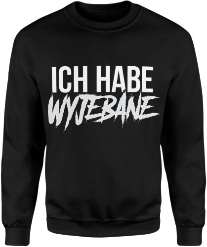 Ich habe wyjebane tekst ironiczny humor dystans do życia Męska bluza  