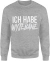 Ich habe wyjebane tekst ironiczny humor dystans do życia Męska bluza 