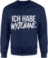 Ich habe wyjebane tekst ironiczny humor dystans do życia Męska bluza 