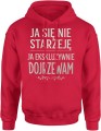 Ja Się Nie Starzeję – Ja Ekskluzywni­e Dojrzewam Męska bluza z kapturem 