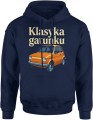 Klasyka gatunku maluch fiat 126p klasyk polska motoryzacja Męska bluza z kapturem 