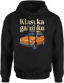 Klasyka gatunku maluch fiat 126p klasyk polska motoryzacja Męska bluza z kapturem  