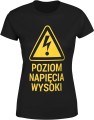 Poziom napięcia wysoki Damska koszulka 
