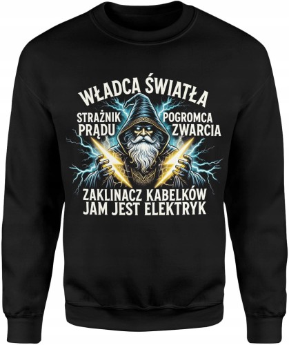 Władca Światła – Elektryk Męska bluza  