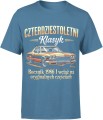 Czterdziestoletni klasyk rocznik 1986 legenda styl retro motoryzacja Męska koszulka 