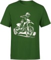 Motocross enduro adrenalina teren pasja jazdy offroad sportowy styl Męska koszulka 