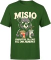 Misio – Uwaga Nie Drażnić Nie Dokarmiać Męska koszulka 