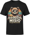 Dziadzio misio luz dystans humor chill styl życia Męska koszulka 