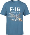 F16 polish air force lotnictwo wojskowe siła prędkość odrzutowiec Męska koszulka 