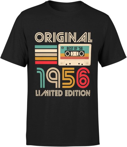 Original 1956 Limited Edition Kaseta Vintage Męska koszulka 