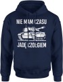 Czołg – Nie mam czasu, jadę czołgiem Męska bluza z kapturem 