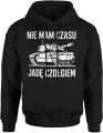 Czołg – Nie mam czasu, jadę czołgiem Męska bluza z kapturem   