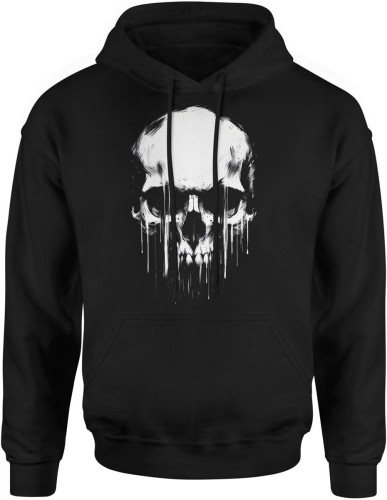 Dark art grafika Męska bluza z kapturem  