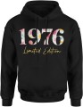 1976 Limited Edition Kwiaty Męska bluza z kapturem  