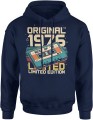 Rocznik 1976 kaseta magnetofonowa retro muzyka limitowany styl Męska bluza z kapturem 