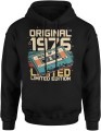 Rocznik 1976 kaseta magnetofonowa retro muzyka limitowany styl Męska bluza z kapturem 