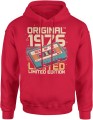 Rocznik 1976 kaseta magnetofonowa retro muzyka limitowany styl Męska bluza z kapturem 
