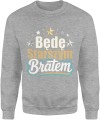 Będę starszym bratem duma rodzinna emocje radość nowa rola w rodzinie Męska bluza 