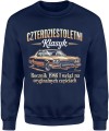 Czterdziestoletni klasyk rocznik 1986 legenda styl retro motoryzacja Męska bluza 