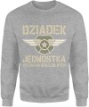 Dziadek jednostka do zadań specjalnych charakter doświadczenie siła Męska bluza 