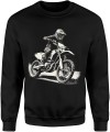 Motocross enduro adrenalina teren pasja jazdy offroad sportowy styl Męska bluza   