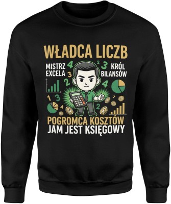 Władca liczb – księgowy mistrz excela Męska bluza