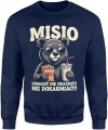 Misio – Uwaga Nie Drażnić Nie Dokarmiać Męska bluza 