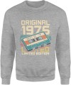 Rocznik 1976 kaseta magnetofonowa retro muzyka limitowany styl Męska bluza 