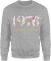 1976 Limited Edition Kwiaty Męska bluza 