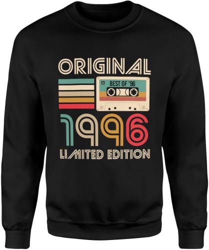 Original 1996 Limited Edition Kaseta Vintage Męska bluza     