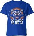 Goryl siła charakter humor co złego to nie ja styl uliczny Dziecięca koszulka  