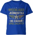 Wędkarz jednostka do zadań specjalnych humor pasja Dziecięca koszulka 