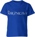 Księżniczka typografia korona delikatny styl pewność siebie Dziecięca koszulka 